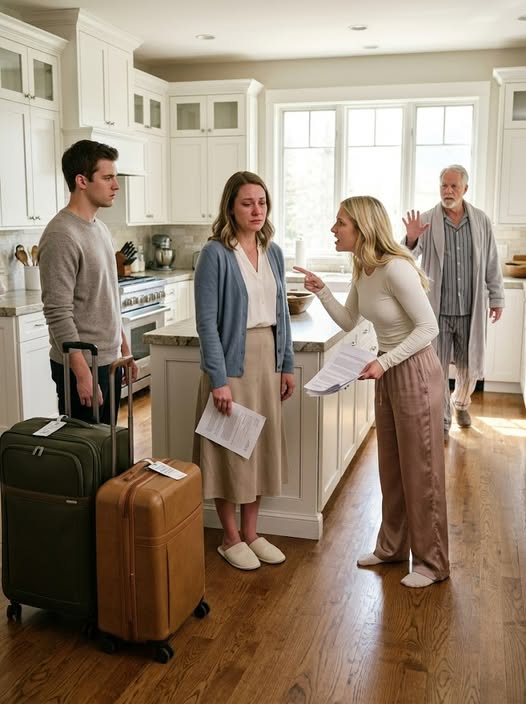 When Laura’s thirty-one-year-old stepdaughter arrived without warning, dragged designer luggage into the house, and handed her a servant’s schedule demanding protein pancakes