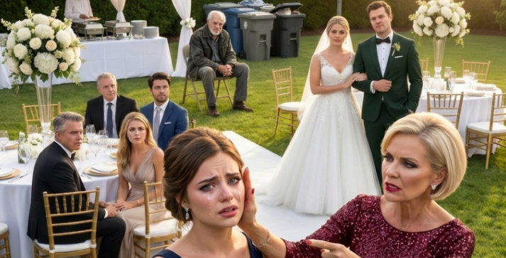 My grandfather flew six hours to attend my brother’s wedding—but my parents sat him behind the trash cans.