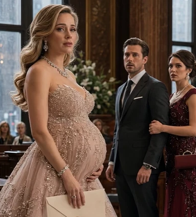 I Smiled When My Husband Divorced Me Pregnant—Then He Learned the Secret Waiting in Court 042
