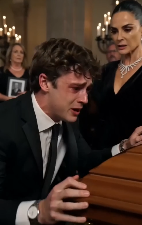 A GRIEVING SON FORCED OPEN HIS FATHER’S COFFIN… THEN THE WIDOW’S EMPIRE COLLAPSED IN FRONT OF EVERYONE