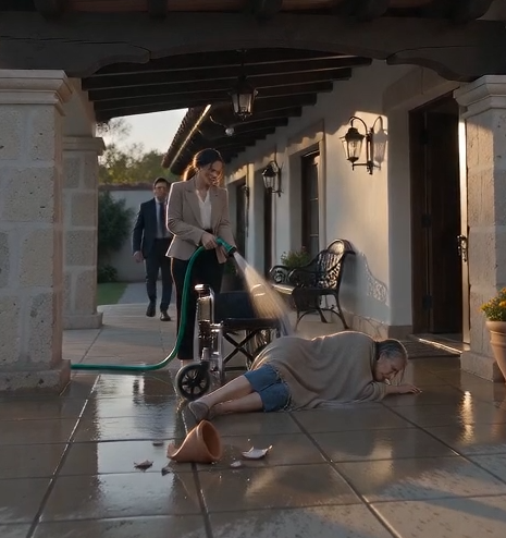 THE HOSE WAS STILL RUNNING… AND THE SON HAD ALREADY SENT THE VIDEO TO THE WRONG PEOPLE