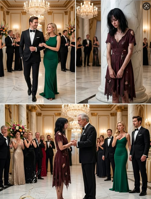 My husband wanted me hidden at a billionaire’s gala because he was ashamed of my “cheap” dress