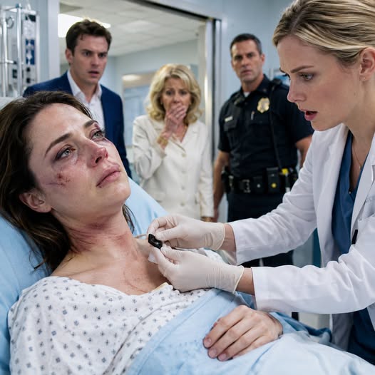 My husband left me, covered in bruises and unconscious, outside the emergency room, then told the police that I had attacked him first
