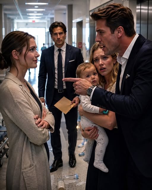 One year after the divorce, i ran into my ex-husband at the hospital. He smirked and said: Leaving you was the best decision i ever made. A useless woman can't have children