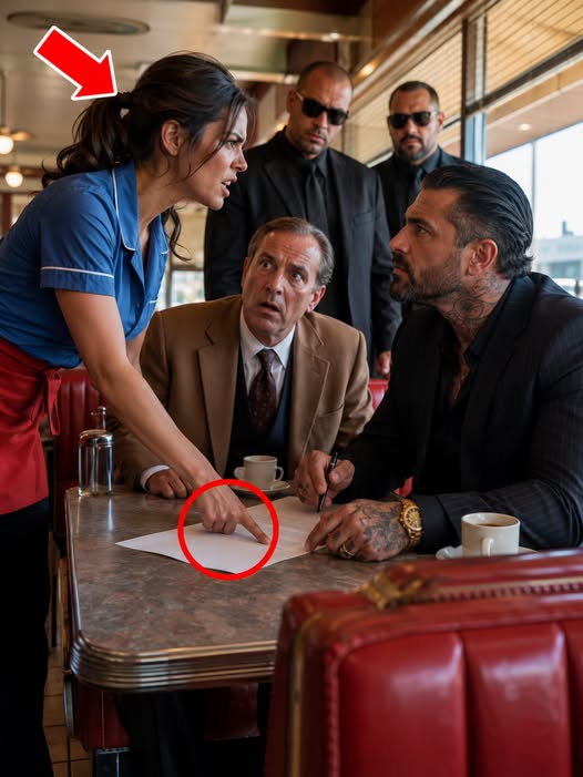 His Lawyers Approved the Contract—But One Waitress Read a Clause That Made the Mafia Boss Freeze