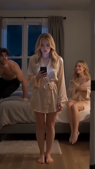 I walked in on my boyfriend in bed with my own sister, and they laughed like I was the one who didn't belong there