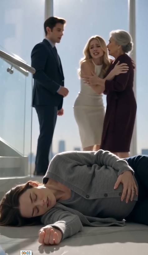 THE MISTRESS PUSHED THE PREGNANT WIFE TO STEAL HER BILLIONAIRE HUSBAND… BUT SHE DIDN’T KNOW THE ENTIRE MANSION WAS ONE GIANT TRAP!