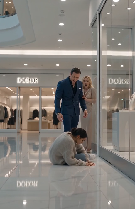 He Kicked Me into a Glass Display, Thinking I Was a Homeless Beggar. He Had No Idea My Husband Was the City's Most Ruthless Ghost