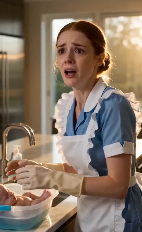 I fired my housemaid on the spot for bathing my baby in the kitchen sink, completely unaware that ten minutes later, a doctor would tell me she was the only reason he was still alive