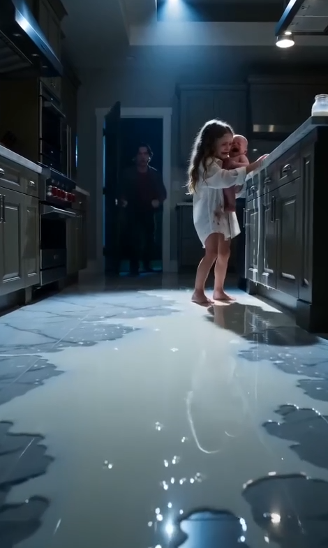 My Wife Lied She Was Home Sick, Her Mom Swore She Was Staying Overnight To Help, But When I Walked In The Kitchen Lights Were The Only Ones On And My Exhausted First Grader Was Trying To Parent An Infant She Could Barely Lift