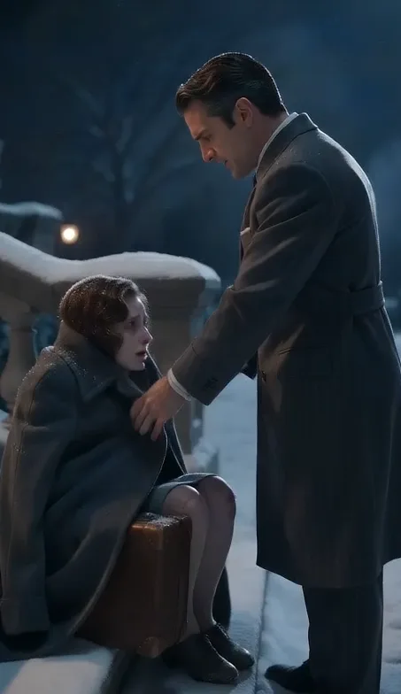 The Mafia Boss Found His Maid Freezing Outside on Christmas Night—Then His Next Decision Changed Everything