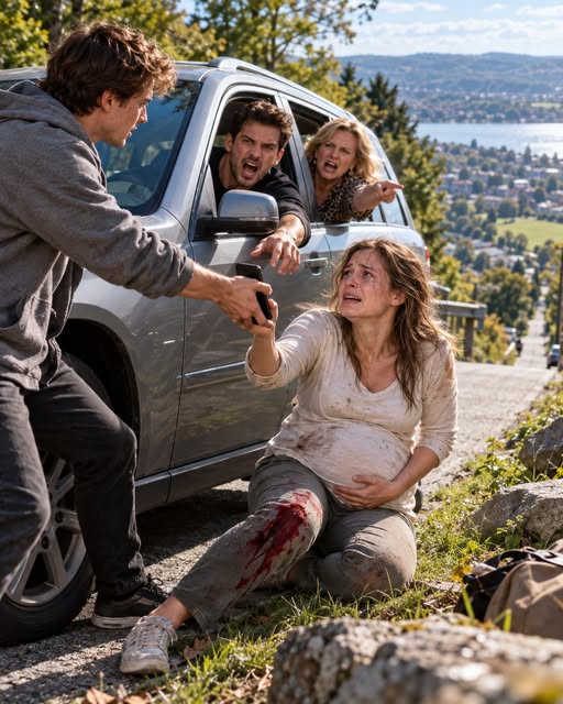 THE ASPHALT WITNESS: HOW MY HUSBAND AND HIS MOTHER FORCED ME TO PUSH THEIR CAR IN THE RAIN WHILE PREGNANT, AND THE UNRAVELING EMPIRE OF BETRAYAL THEY NEVER SAW COMING
