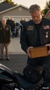 **The Pack He Never Set Down: How Thirteen Strangers on Iron Horses Came to Maple Drive, Unlocked a Seventy-Year-Old Military Secret, and Brought a Broken American Hero Back from the Edge of the Grave**