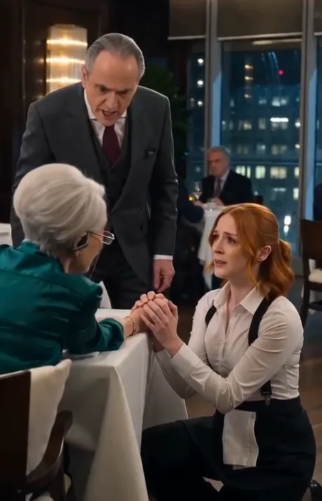 The Waitress Who Held the Godmother's Hand When the Whole World Walked Away