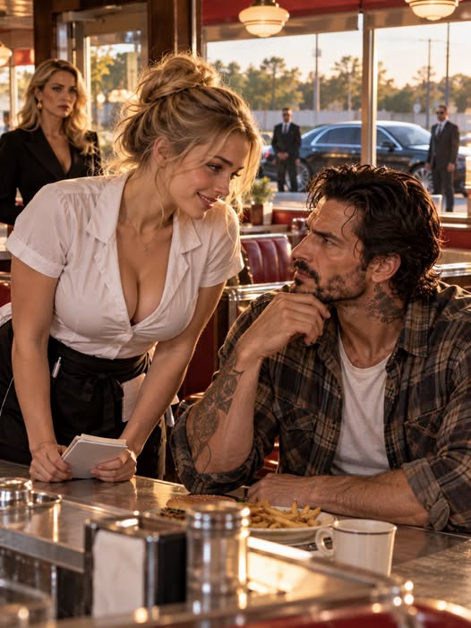 He Pretended to Have Nothing to Test His Shallow Blind Date, But When She Humiliated Him in Public, Only One Plus-Size Waitress Defended His Dignity—Never Knowing the Penniless Mechanic Was Actually the City’s Most Feared Cold-Chain Kingpin