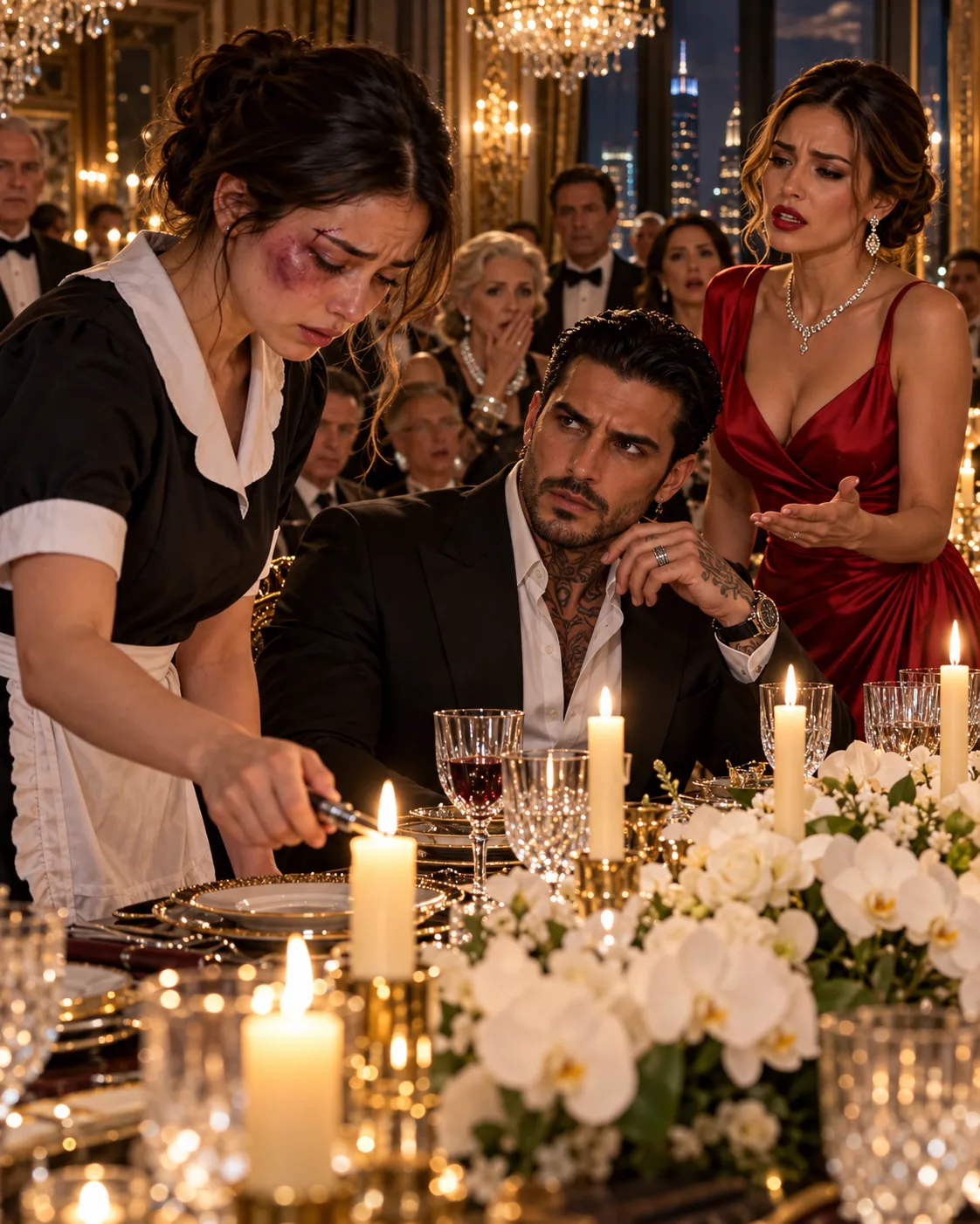 THE SILENT MAID AT THE MORETTI TABLE: HOW A BLACK EYE, A FORGOTTEN KEY, AND MY FIANCÉE’S UNTOUCHED DINNER EXPOSED TWELVE YEARS OF BLOOD MONEY