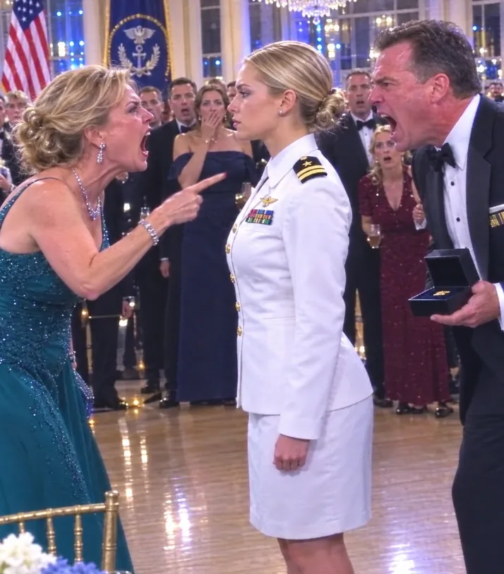 MY MOTHER-IN-LAW SCREAMED “ARREST HER!” AT ME DURING MY HUSBAND’S MILITARY BALL—THEN THE MP SCANNED MY ID AND THE ENTIRE BALLROOM WENT SILENT