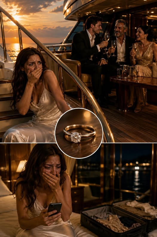 I first realized my husband wanted me dead while I was barefoot on the staircase of my father’s yacht, listening to him laugh over champagne twenty feet below me