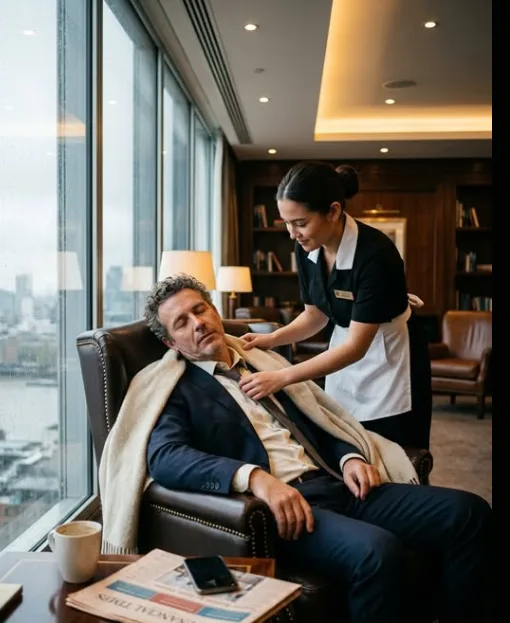 The Billionaire Pretended to Be Asleep to Test His New Maid... But What She Did Left Him Completely Speechless