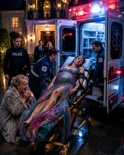 Police found my five-month-pregnant daughter bleeding at a frozen bus stop after her wealthy husband and his mother beat her and threw her out in a silk nightgown