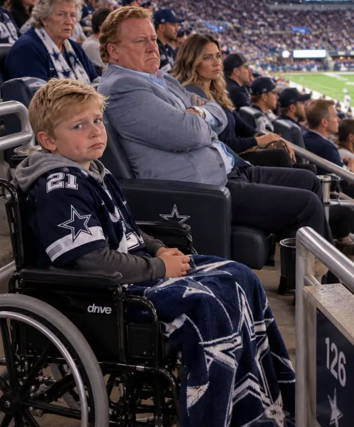 THE MAN WHO STOLE MY CRIPPLED BOY'S FRONT-ROW DREAM OPENED AN OLD WOMAN'S LUNCHBOX, AND BEFORE THE FIRST QUARTER WAS OVER, HIS MULTI-MILLION-DOLLAR EMPIRE CRUMBLED INTO ASHES RIGHT IN FRONT OF THE ENTIRE STADIUM