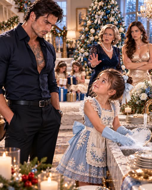 The Stolen Daughter of the DeLuca Empire: Why My Cruel Mother Made a Six-Year-Old Scrub Dishes on Christmas to Hide a Staggering Secret