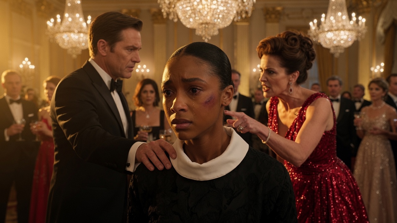 THE MAID WAS SLAPPED IN FRONT OF EVERYONE. THEN THE MOST POWERFUL MAN IN THE ROOM SAID FIVE WORDS.
