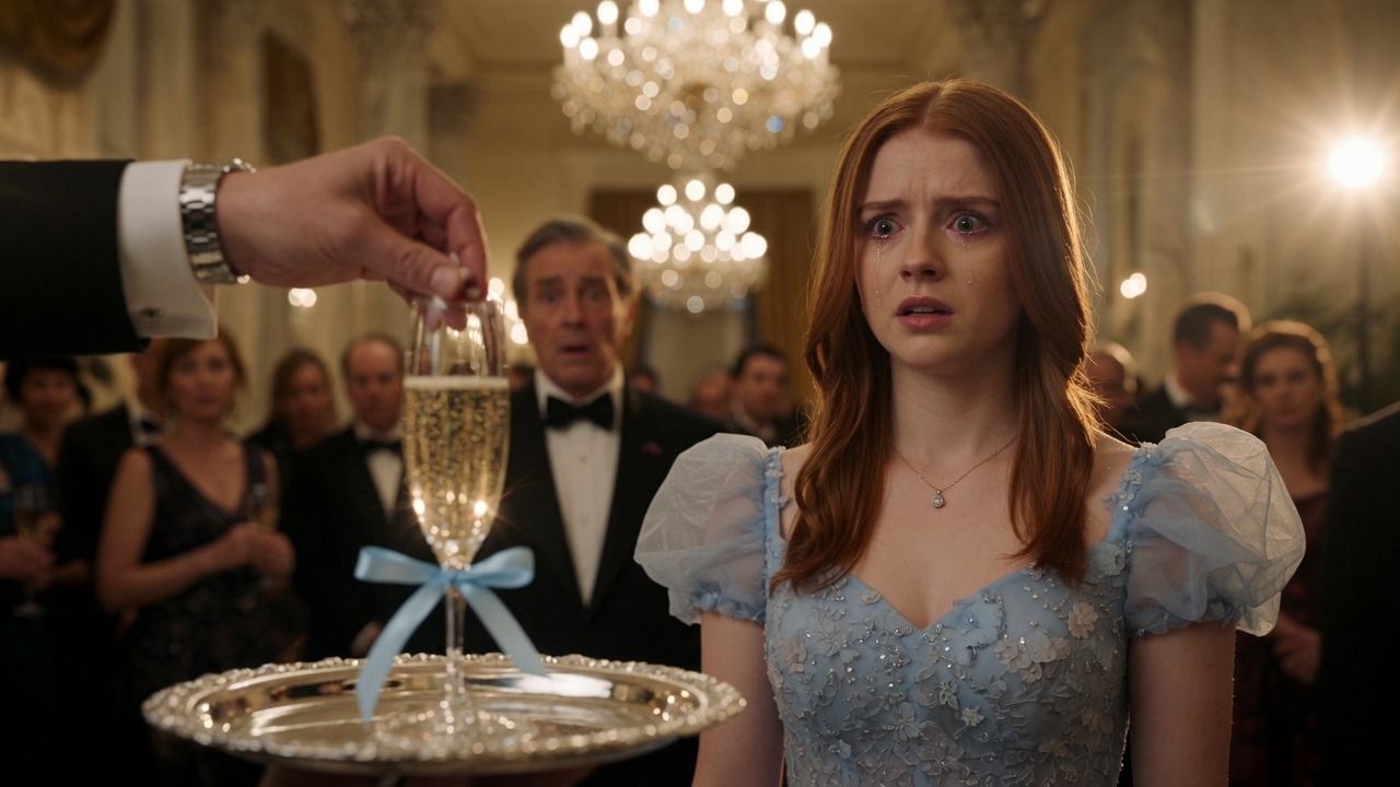 THE BLUE RIBBON GLASS