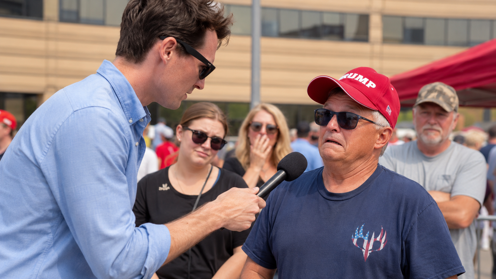 HE SAID TRUMP ENDED 8 WARS. THE REPORTER ASKED HIM TO NAME JUST ONE. WHAT HAPPENED NEXT IS THE MOST HONEST 60 SECONDS IN AMERICAN POLITICS.