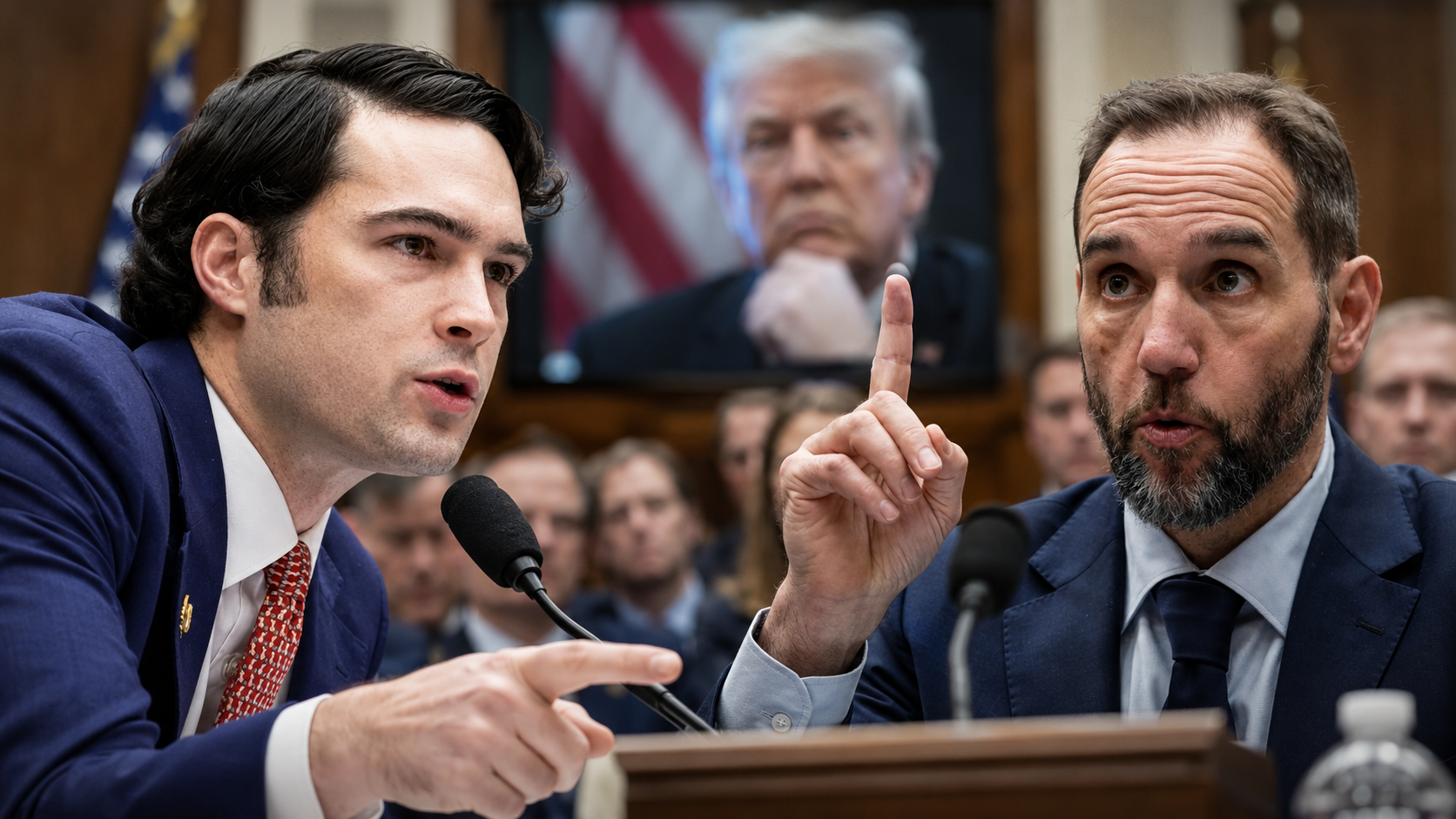 BRANDON GILL DROPS JACK SMITH BOMBSHELL — TRUMP FIRES BACK AND CALLS HIM A "DERANGED ANIMAL"