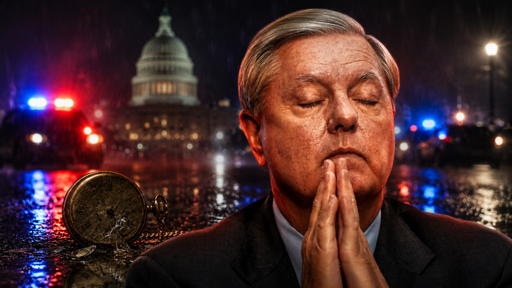 SHOCK IN WASHINGTON — LINDSEY GRAHAM DIES AFTER FINAL KYIV MISSION