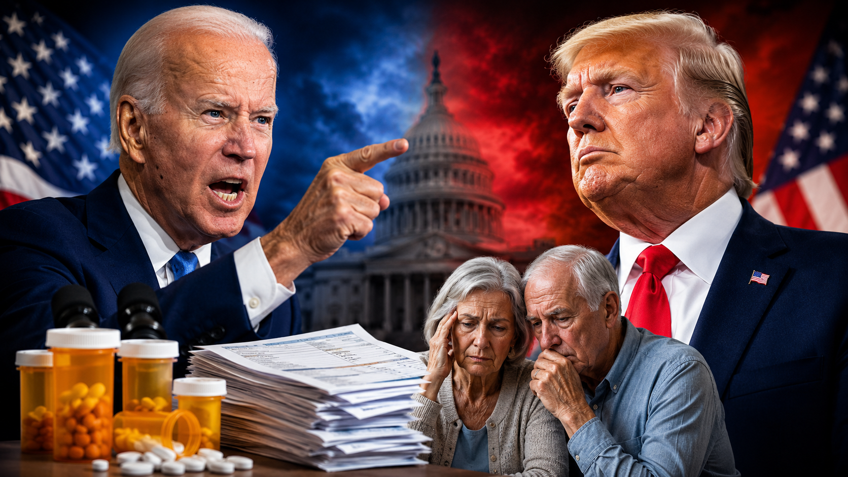 BIDEN’S MEDICARE LEGACY COLLIDES WITH TRUMP’S IRAN WAR — ONE QUESTION HITS WASHINGTON HARD