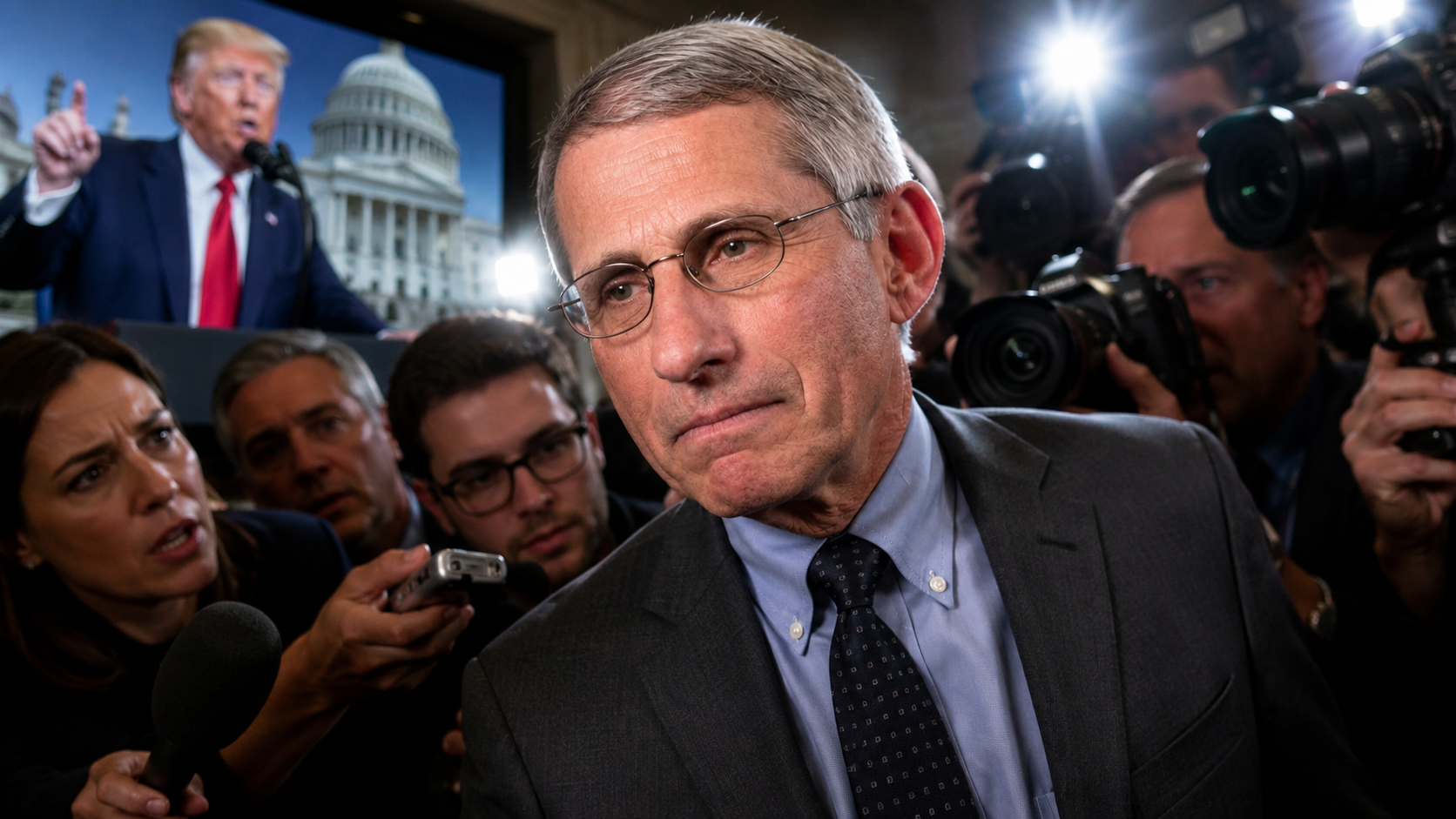 TRUMP QUESTIONS FAUCI’S PARDON HOURS AFTER SENATE SHOWDOWN — BUT THE REAL LEGAL THREAT CAME AFTER BIDEN LEFT OFFICE
