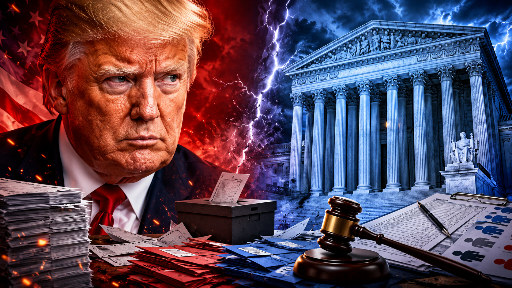 TRUMP TAKES HIS VOTER-LIST FIGHT TO THE SUPREME COURT — AND ONE TECHNICAL RULING COULD CHANGE THE MIDTERMS