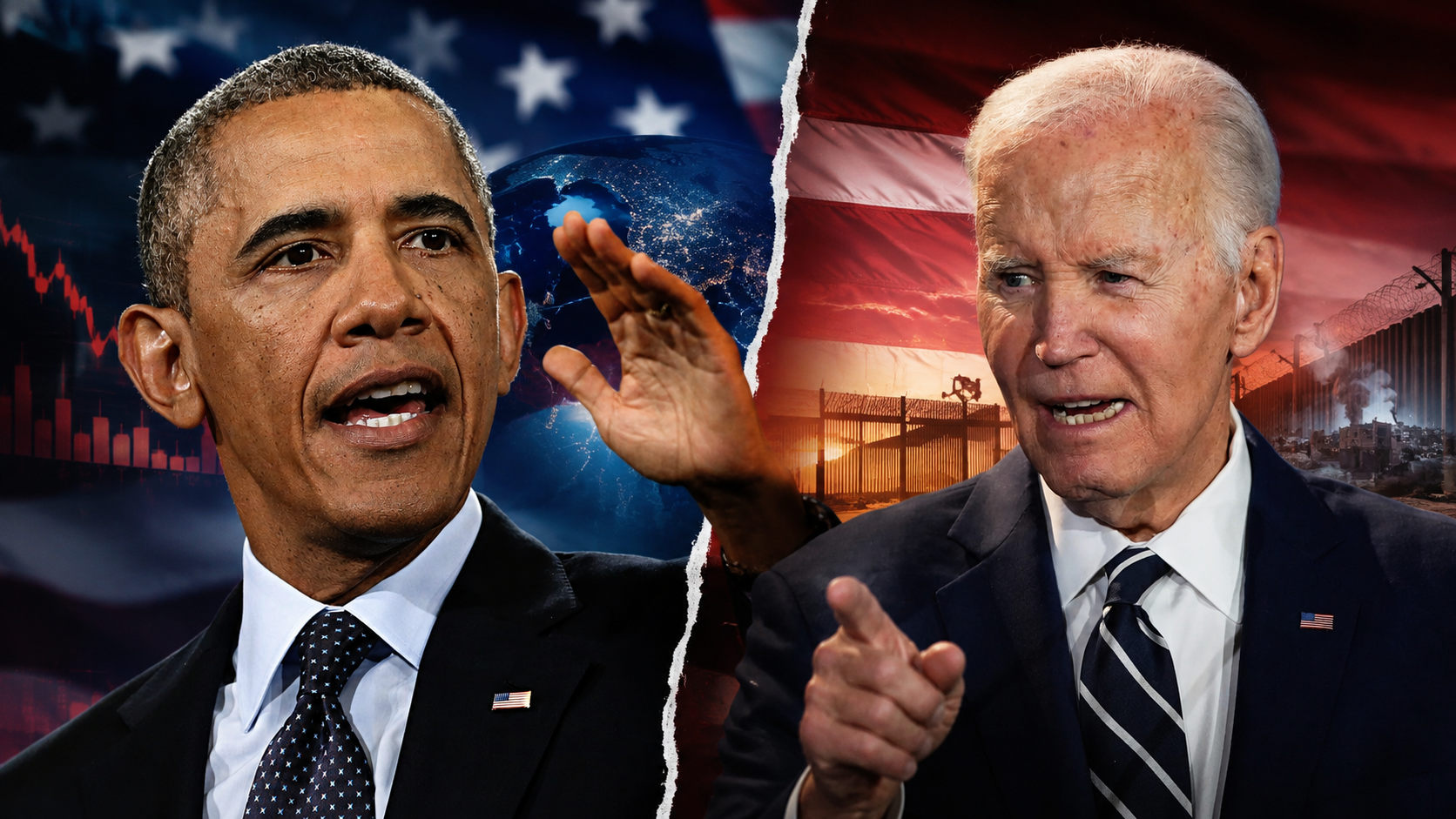 OBAMA OR BIDEN — AMERICA IS FIGHTING OVER WHO LEFT THE DEEPER DAMAGE