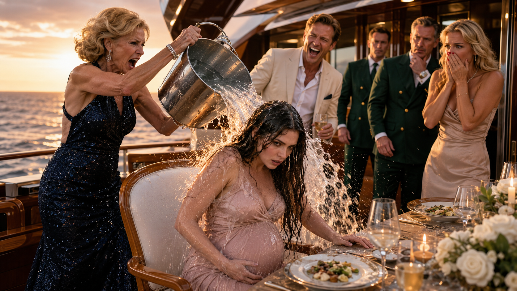She Poured Dirty Water on Me—Then I Activated Protocol Seven