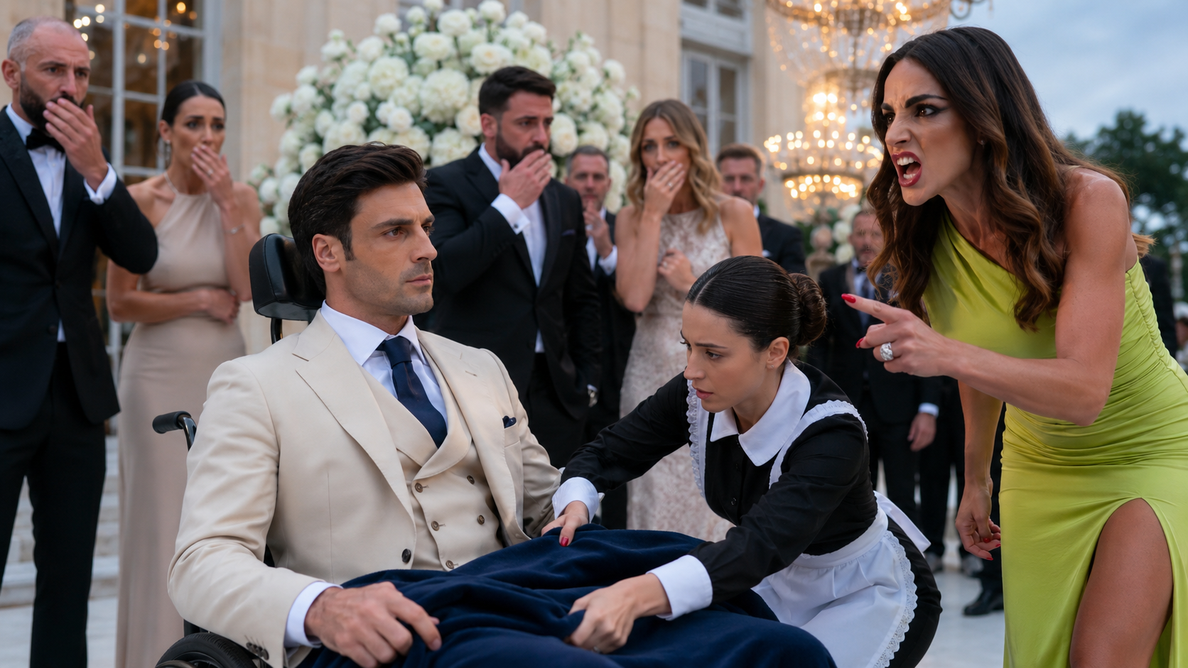 Elle a brisé le verre devant cent invités — mais c'est lui qui cachait le plus grand secret.