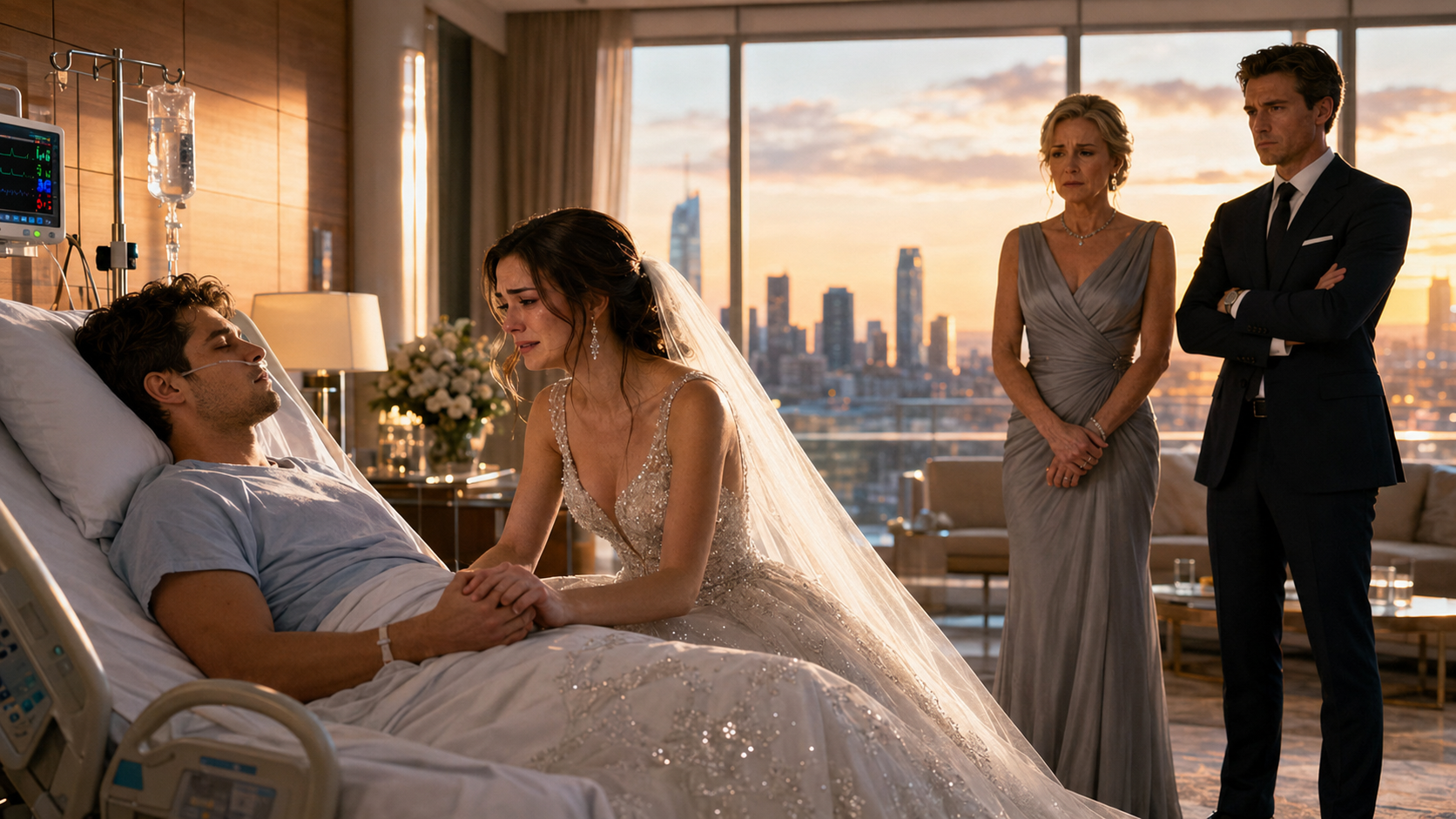 They Married Me to a Comatose Billionaire—Then He Whispered My Mother’s Name