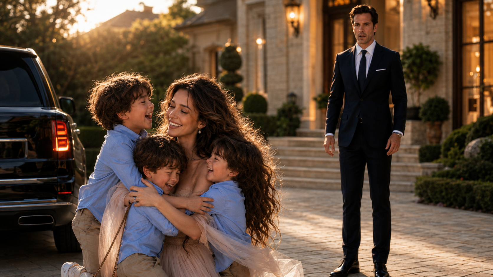 He Thought I Was Alone—Until Three Boys Called Me Mom
