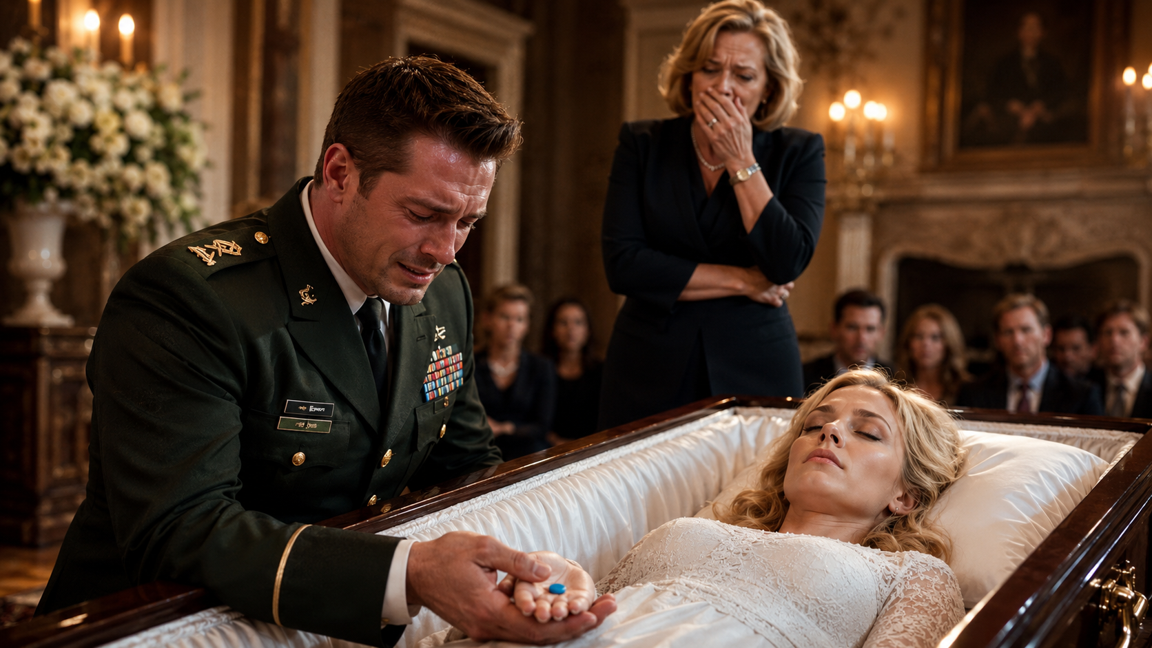 I Kissed My Wife in Her Coffin—Then Found My Brother’s Button in Her Hand