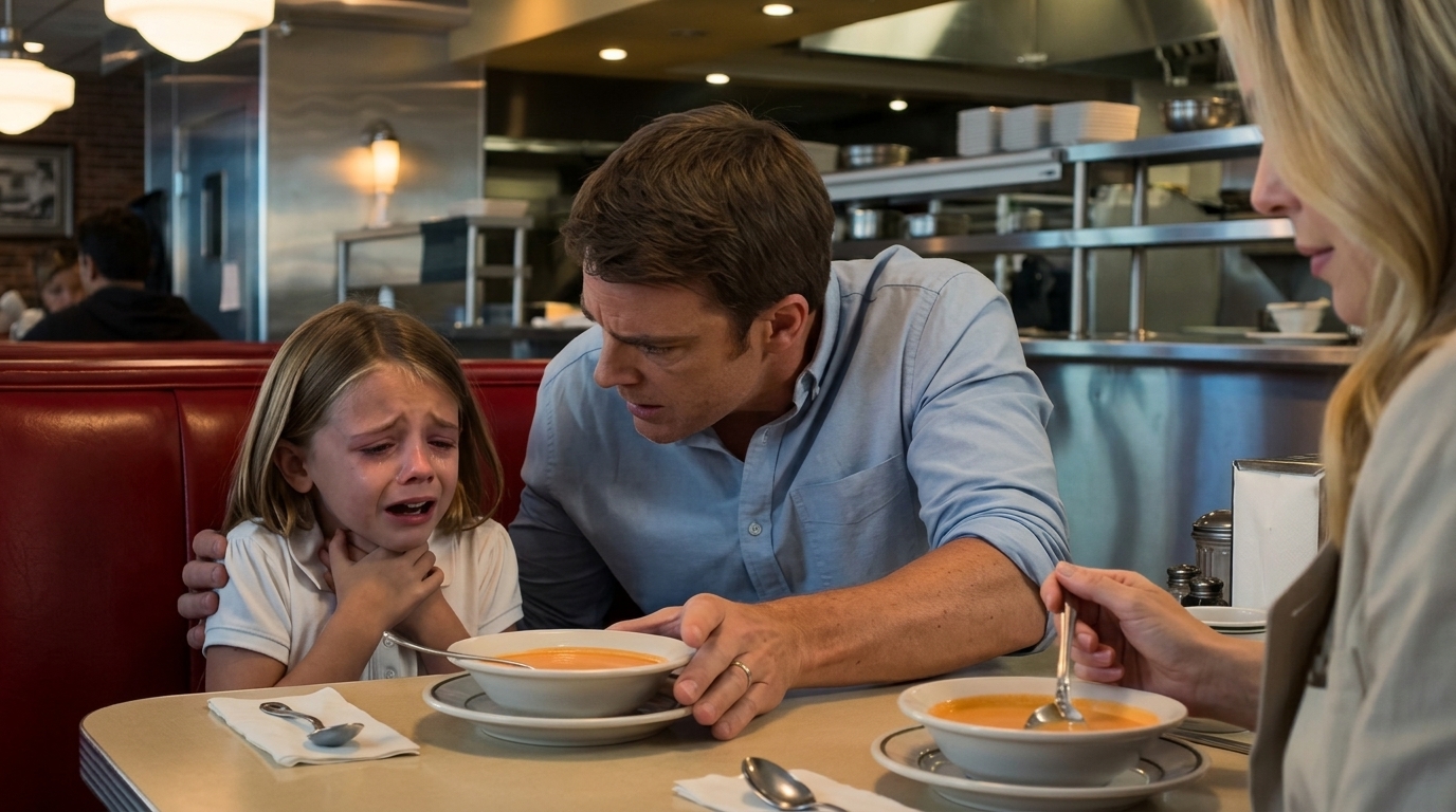 The Girl Screamed "She Put Powder in My Soup" — The Waitress Believed Her Instantly