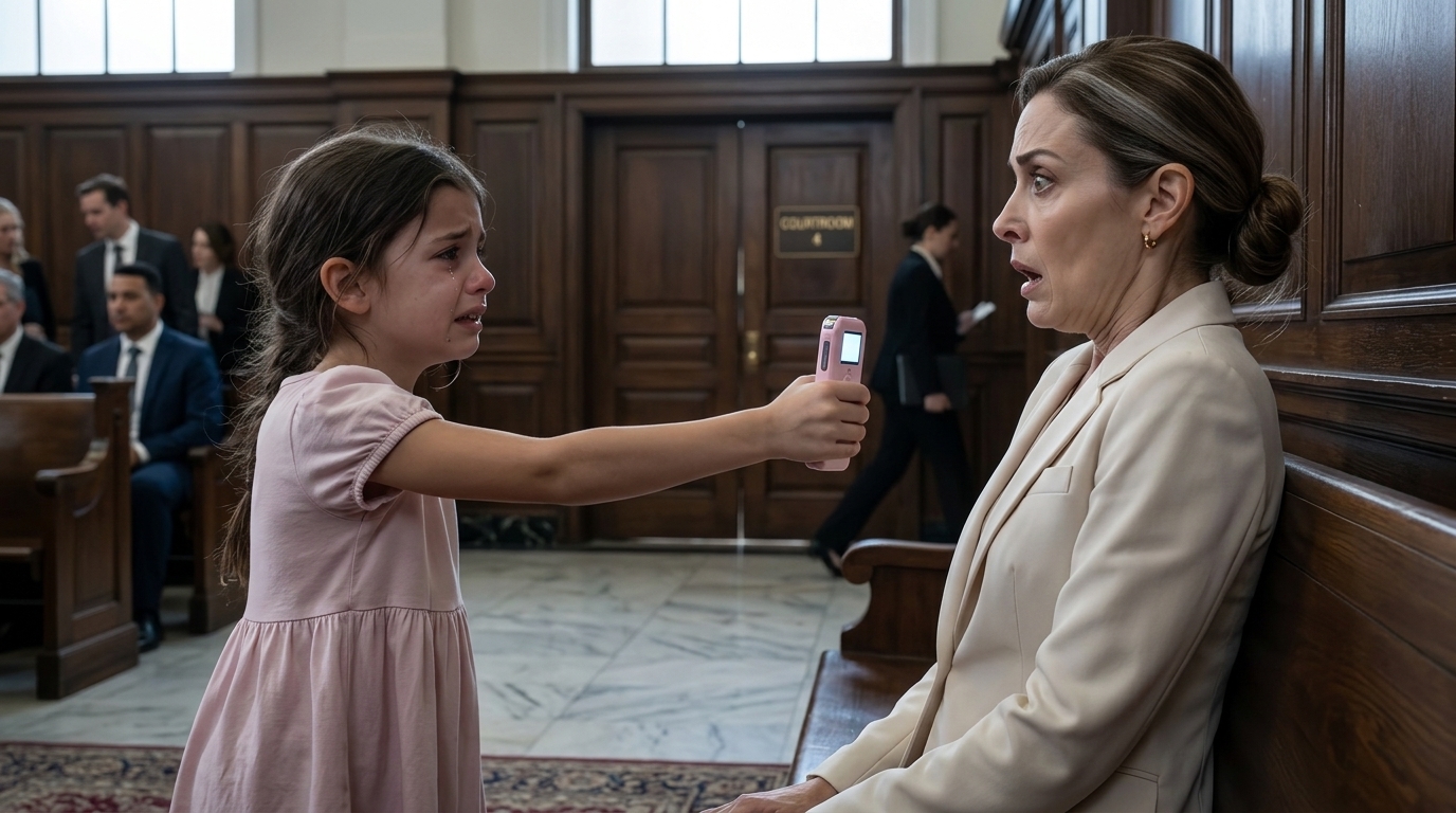 The Girl Who Ran Into Court With Her Father’s Secret