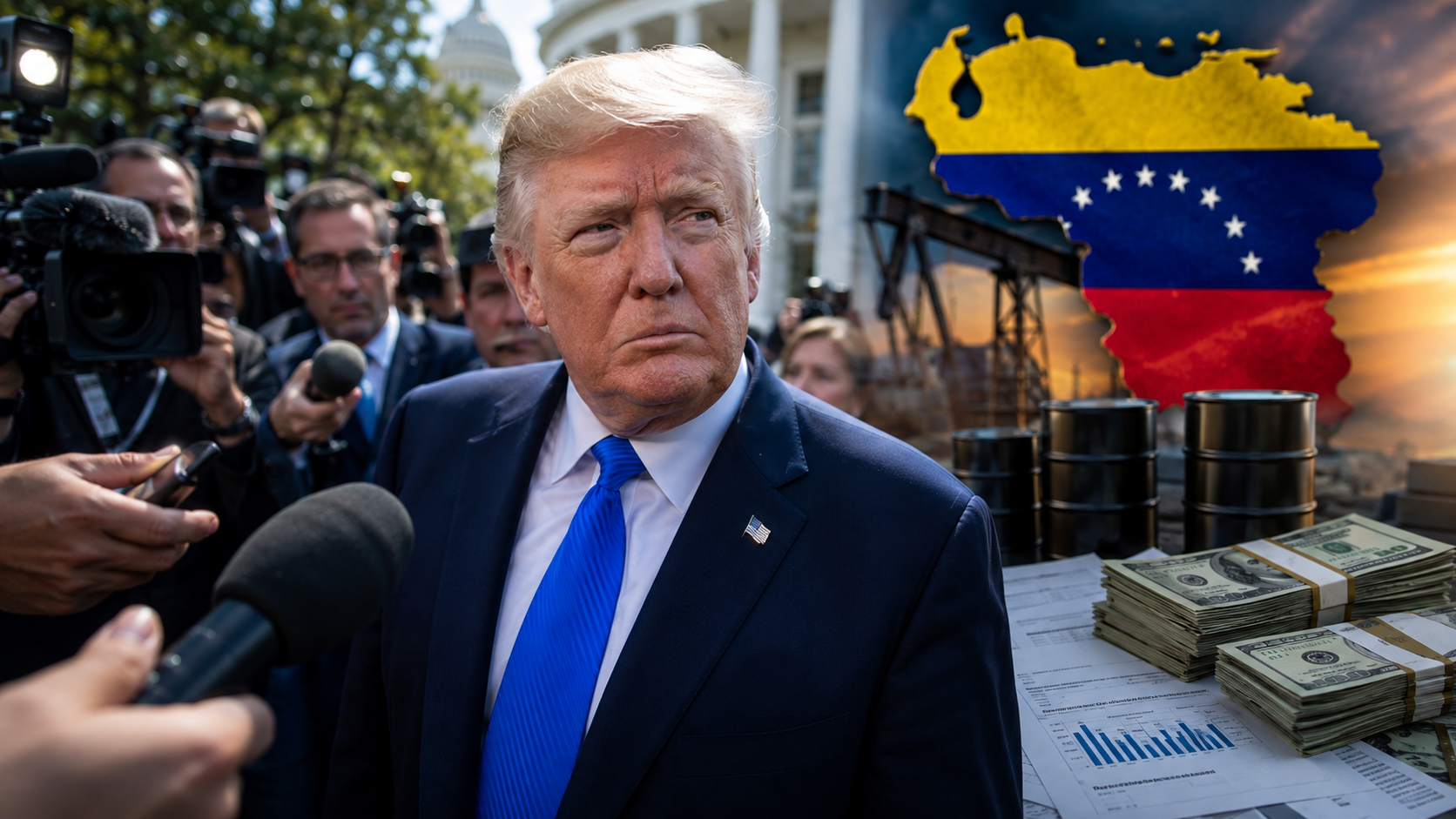 THE $13 BILLION RAKE FROM VENEZUELAN OIL — WHERE DID TRUMP HIDE THAT MONEY?