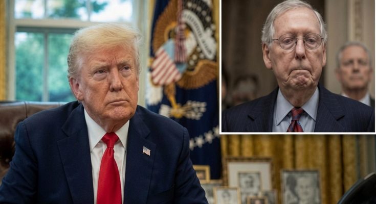 Trump Issues Statement Regarding Health of Mitch McConnell