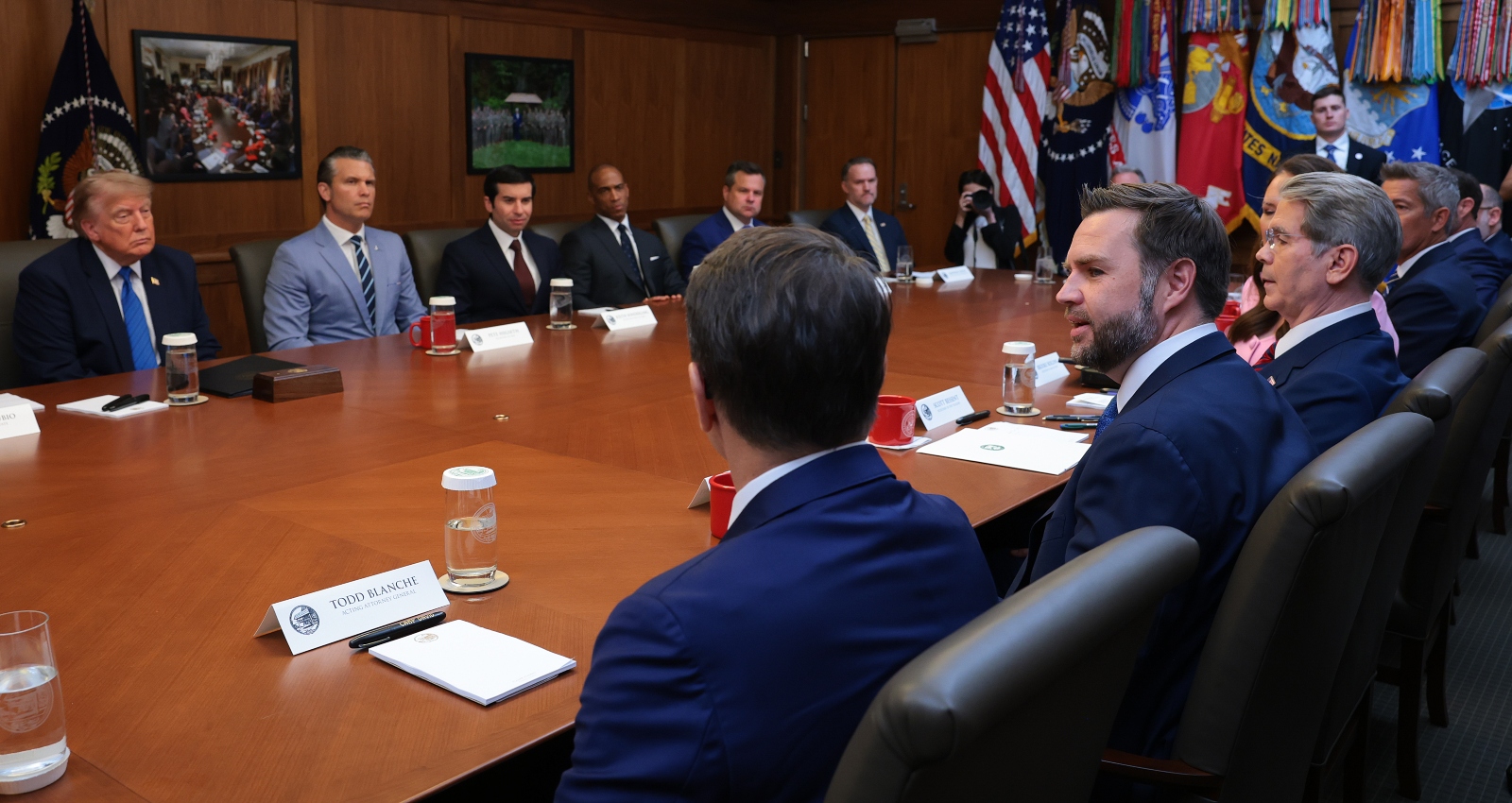 VANCE LEAVES MEETING WITH TRUMP — MAKES GAME-CHANGING ANNOUNCEMENT