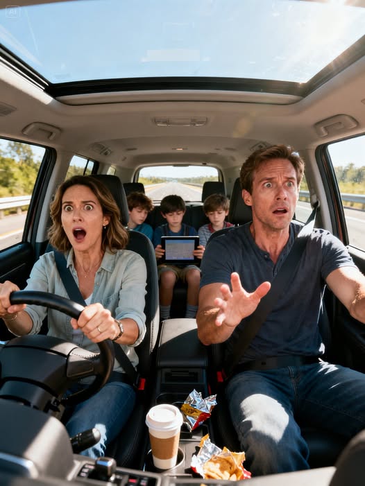 On the way to a family reunion, my husband went pale and whispered, “Turn the car around. Now.” I was stunned. “Why?” “Just turn around, please.” I trusted him — and it saved us. I never saw my parents the same way again…