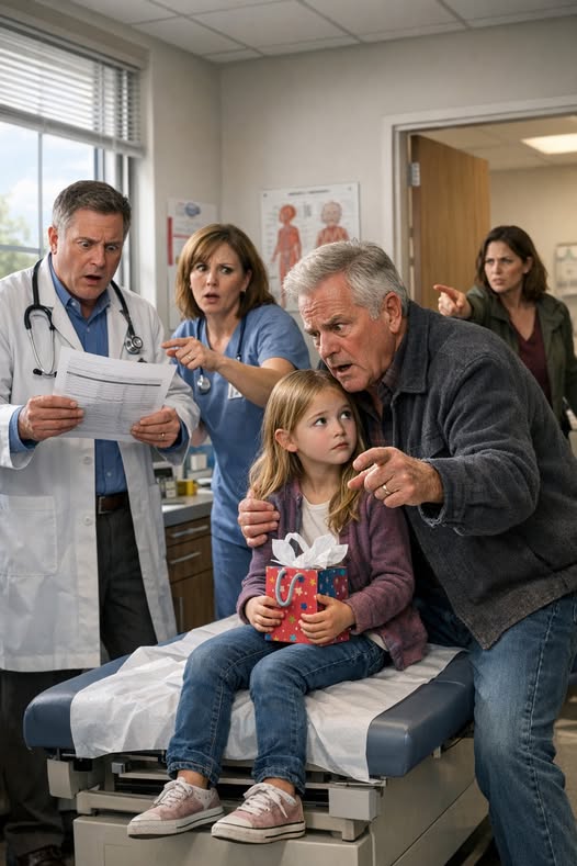 I Drove To My Son's House To Drop Off A Birthday Gift. My Granddaughter Pulled Me Close And Whispered: "Grandpa, Can You Ask Mom To Stop Putting Things In My Juice?" I Rushed Her To The Doctor. When The Results Came Back, The Doctor Went Silent.