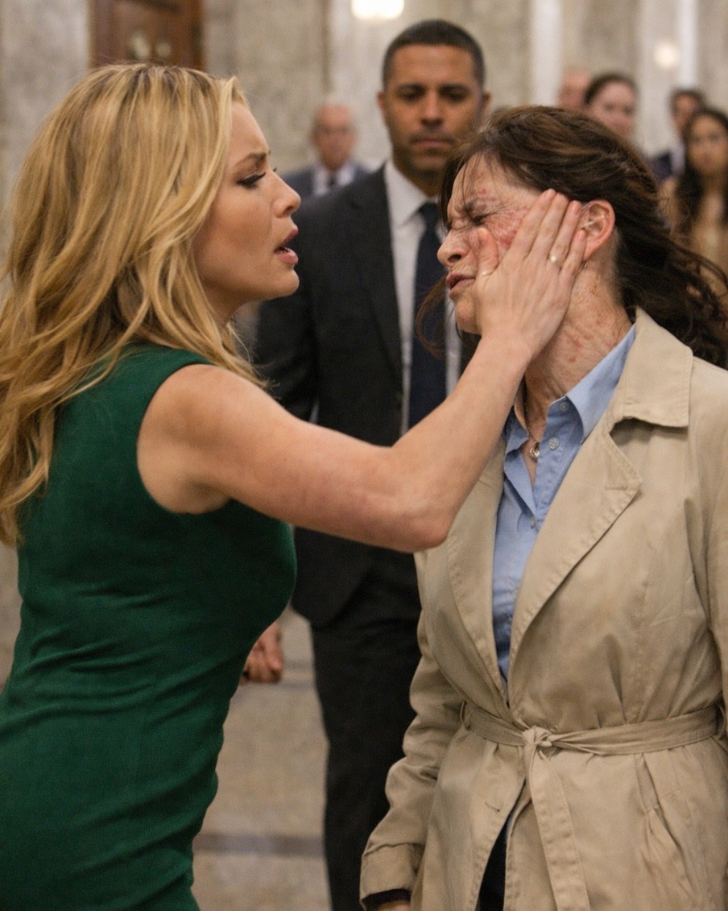 SHE SLAPPED YOU IN THE COURTHOUSE HALLWAY… THEN FROZE WHEN THE WOMAN SHE CALLED “NOTHING” TOOK THE BENCH