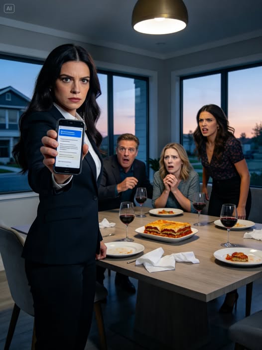 AT FAMILY DINNER, I ACCIDENTALLY SAW MY MOTHER AND SISTER USING MY FAKE SIGNATURE TO ACCESS THE TRUST FUND. I JUST SMILED AND LISTENED — NONE OF THEM KNOWING THAT THESE ACCOUNTS HAD JUST $1 LEFT AND A RED ALERT... GAME OVER.