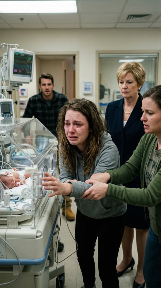 My mother’s words shattered me as she ripped my premature daughter’s oxygen monitor from the wall. I lunged forward, but my sister’s fingers locked around my wrist like a trap. “Don’t,” she hissed. My baby’s tiny chest struggled for air while the room spun into horror. And in that frozen second, I realized the people I feared most were my own family…